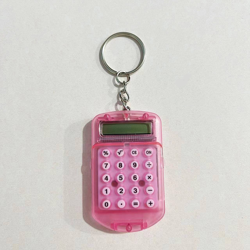 Scientific Calculator For Secondary School - Mini Transparent Flip Cover Calculator Convenient