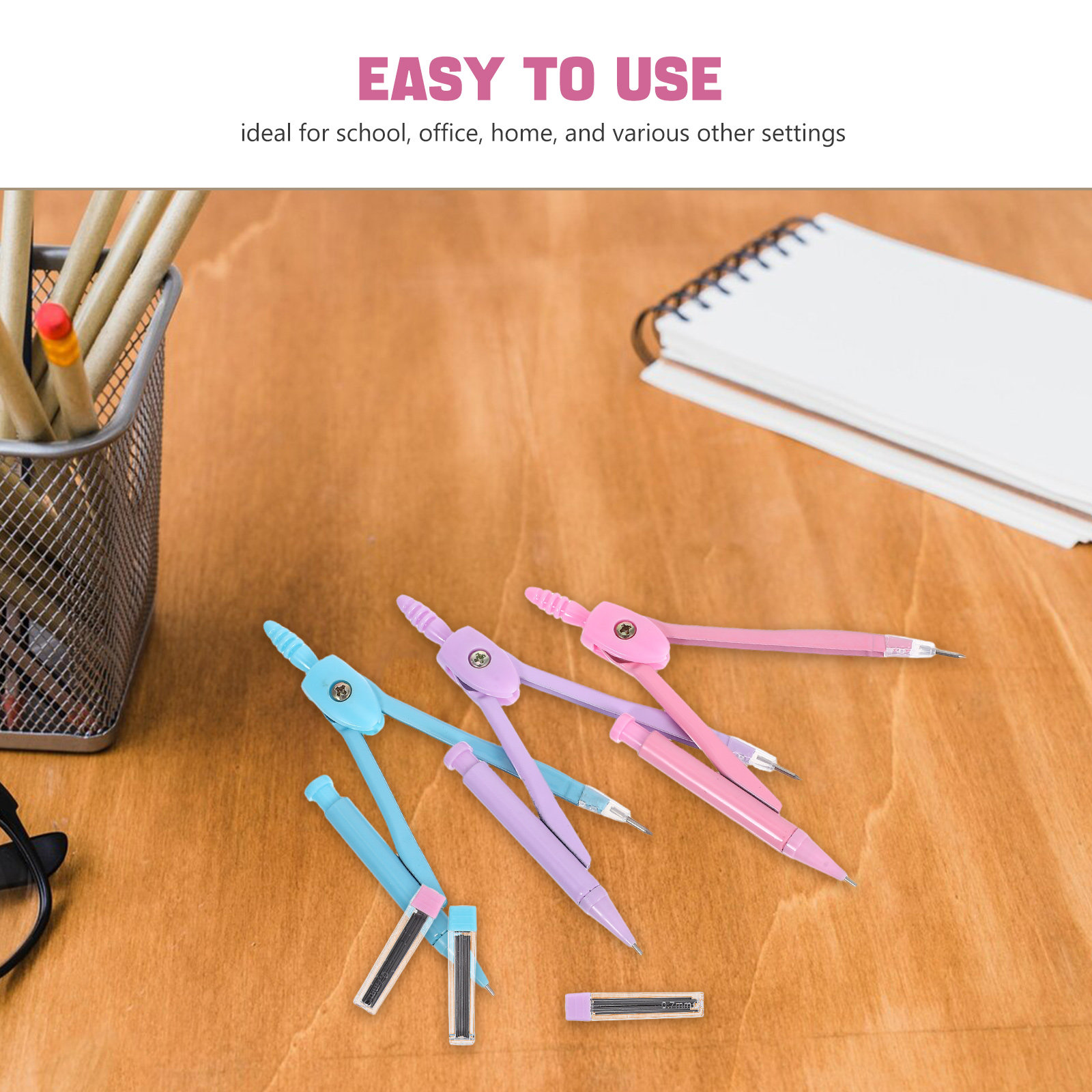 Metal Compass Set for Geometry - Math Geometry Set With Compass ulasan dan harga