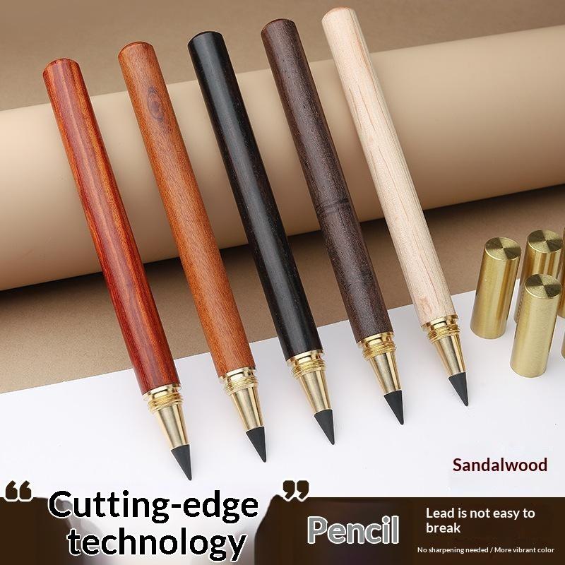 Reusable Wooden HB No Ink Penc - Writing Tools ulasan dan harga
