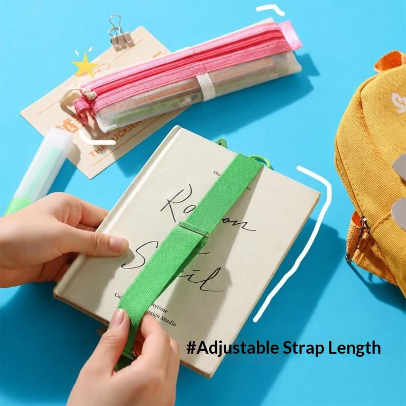 Transparent Mesh Pencil Pouch  - Clear Mesh Pencil Pouch For Exam ulasan dan harga