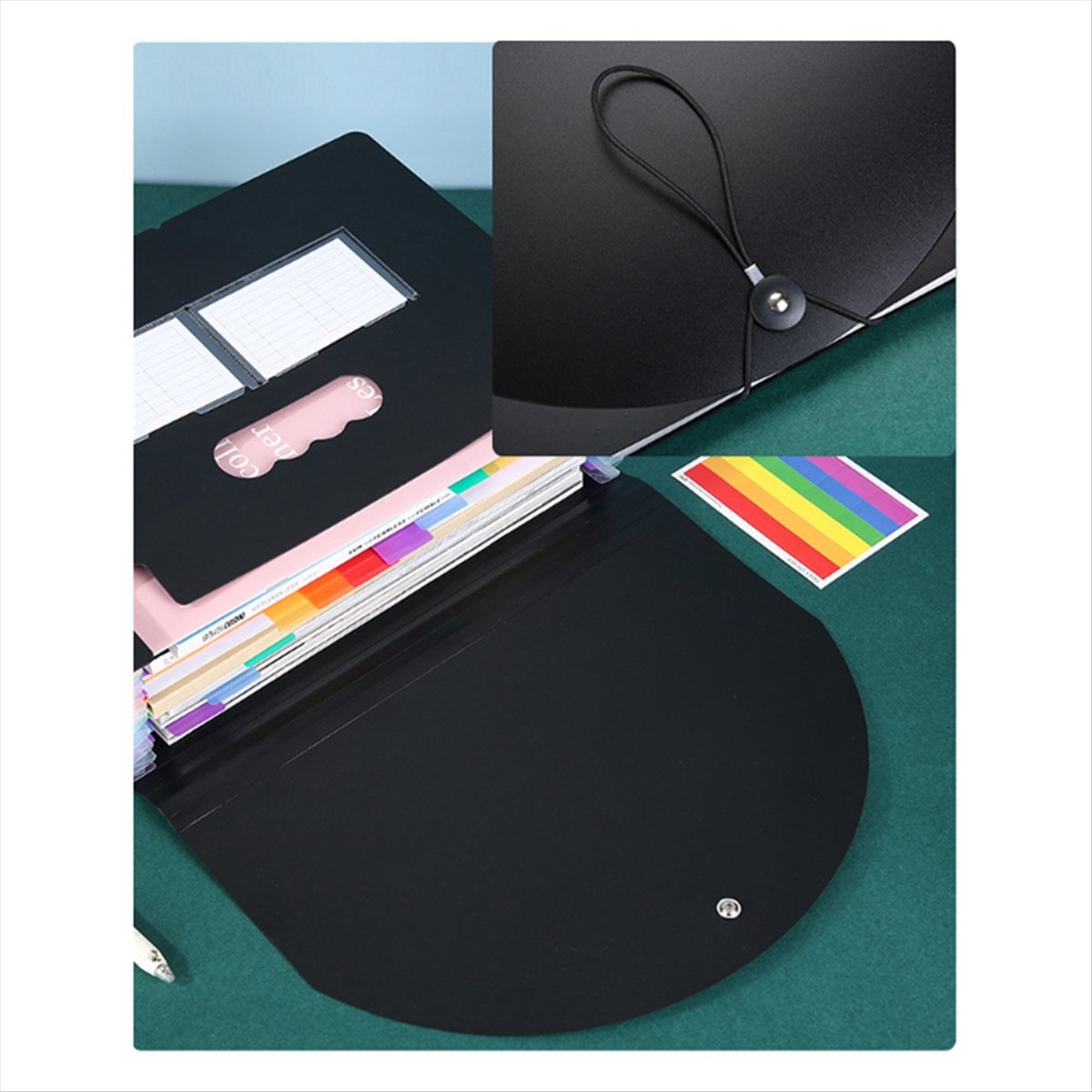 AT16 13 Pockets Expanding File - Expandable Accordion File Folder 13 Pockets ulasan dan harga