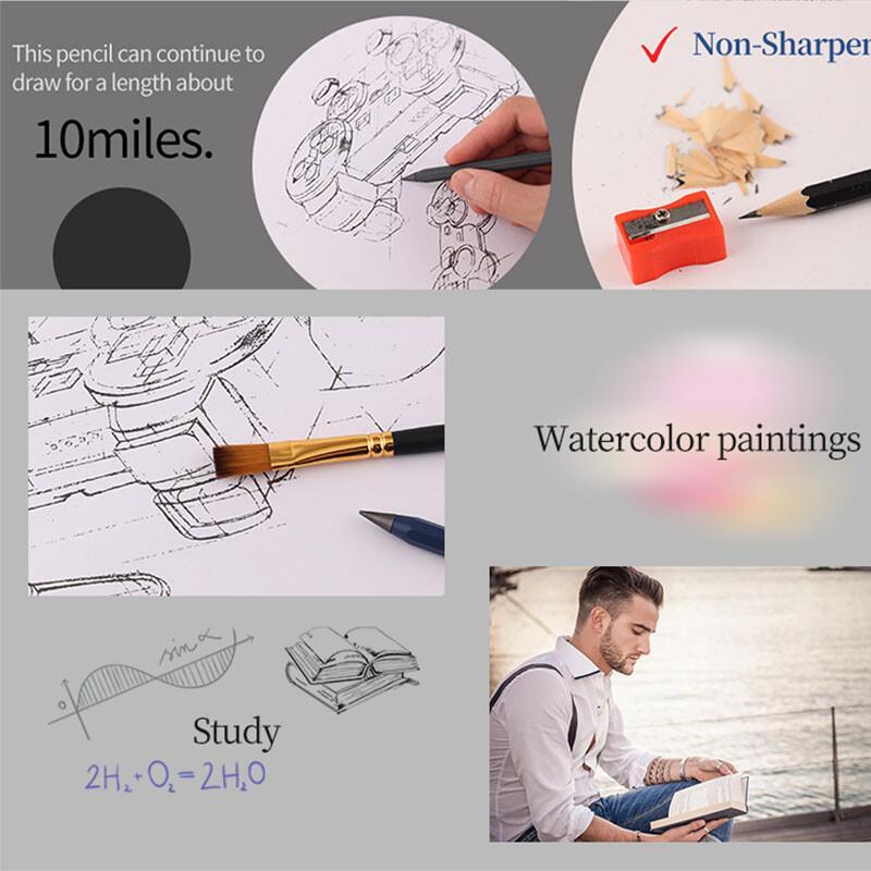 39pcs/set Creative Metal Penci - Writing Tools ulasan dan harga