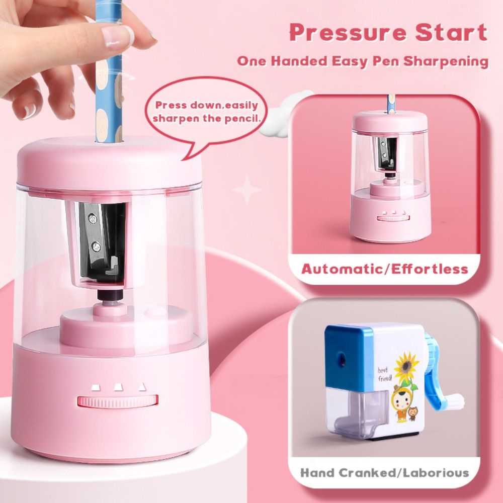 Three Gear Adjustable Electric - Electric Pencil Sharpener Usb ulasan dan harga