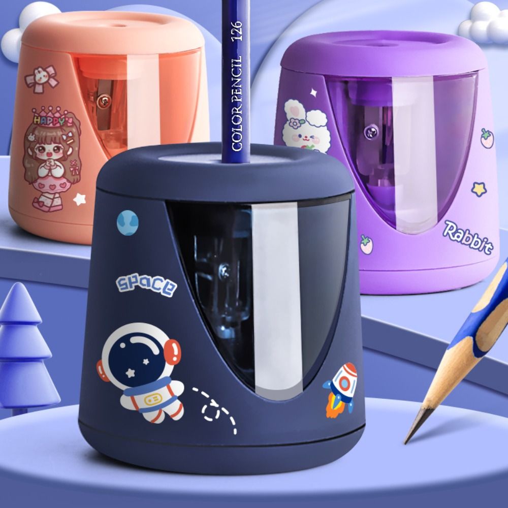 Office School Supplies with De - Electric Pencil Sharpener Usb ulasan dan harga