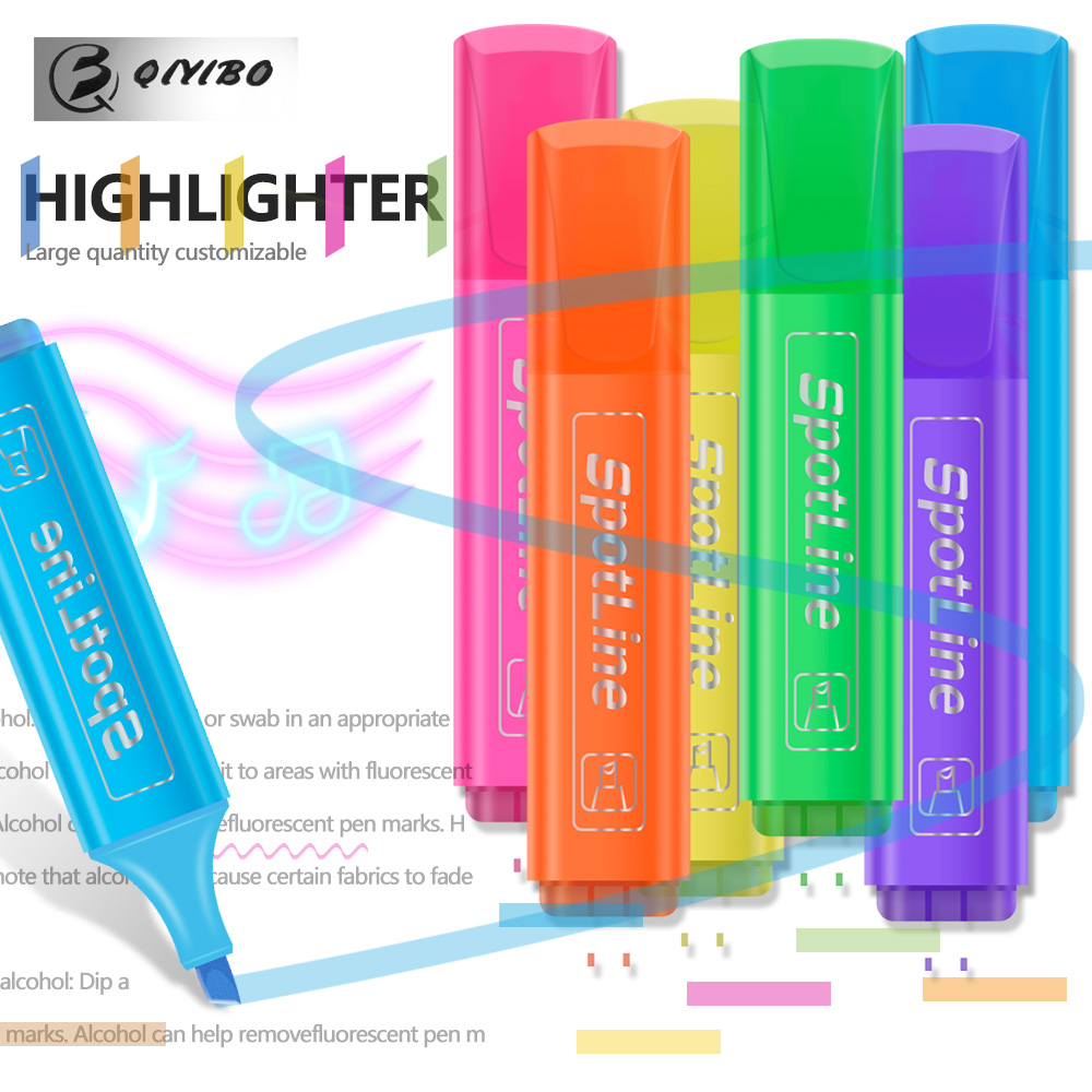 4/6 Pcs/set Pastel Flat Single - Pastel Highlighter Set Double Ended ulasan dan harga