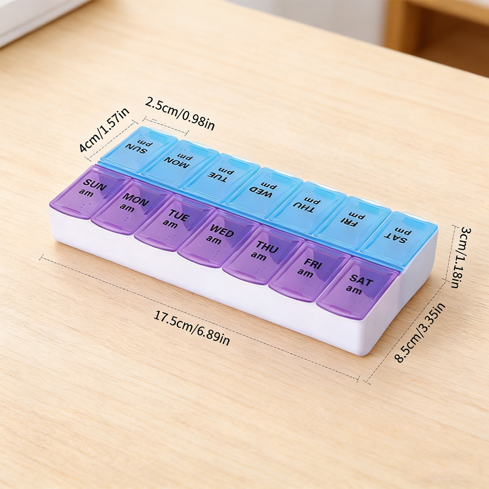 14 Compartments Independent Pi - Stationery ulasan dan harga
