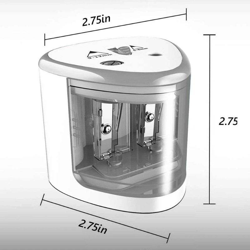 Upgraded Two-Hole Electric Pen - Electric Pencil Sharpener Usb ulasan dan harga