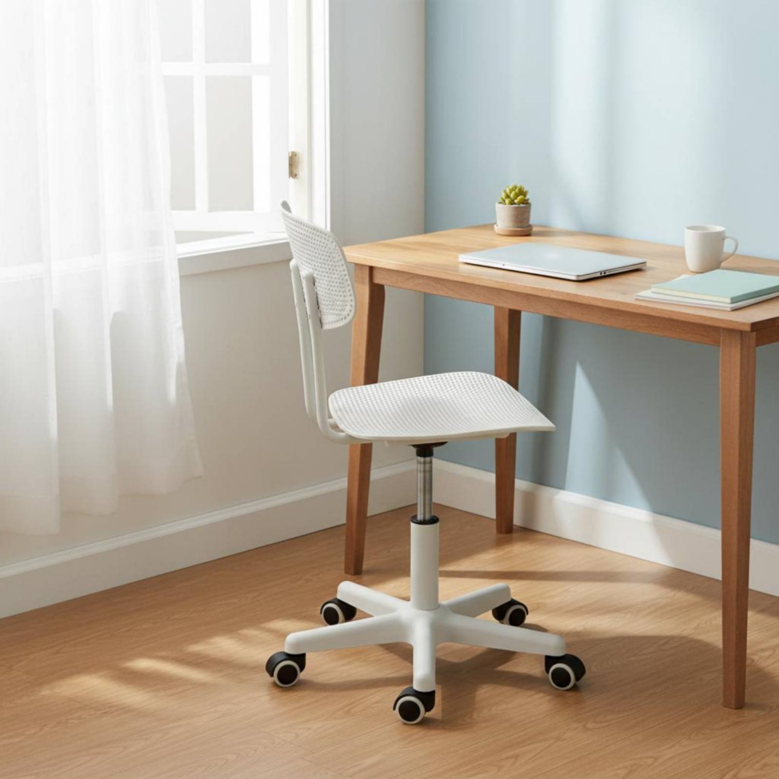 Adjustable Rolling Desk Chair  - Office Furniture ulasan dan harga