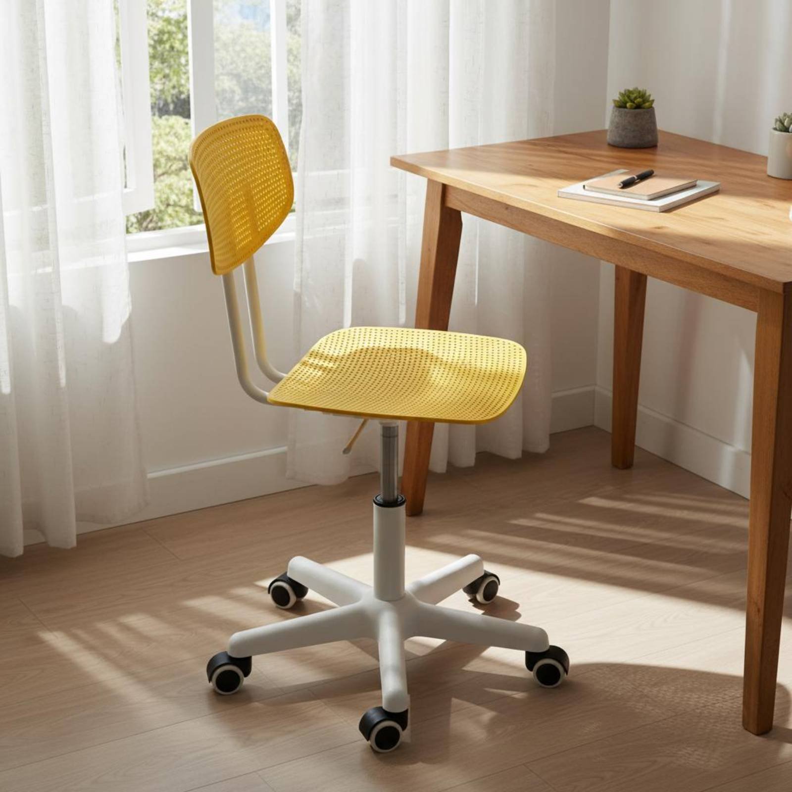 Adjustable Rolling Desk Chair  - Office Furniture ulasan dan harga