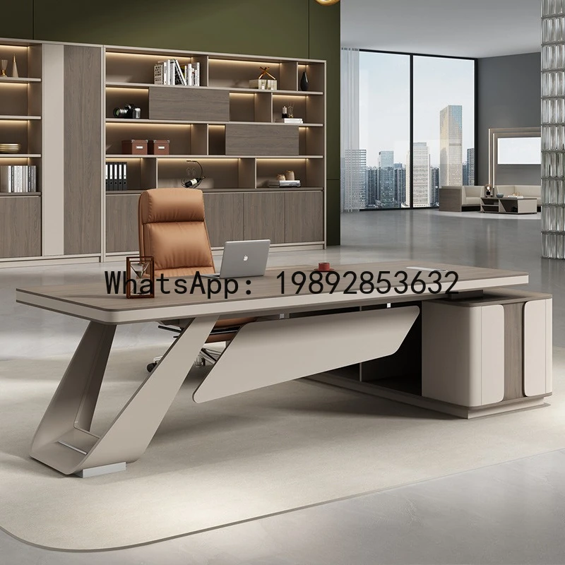 H5.18 executive desk, office d - Office Furniture ulasan dan harga
