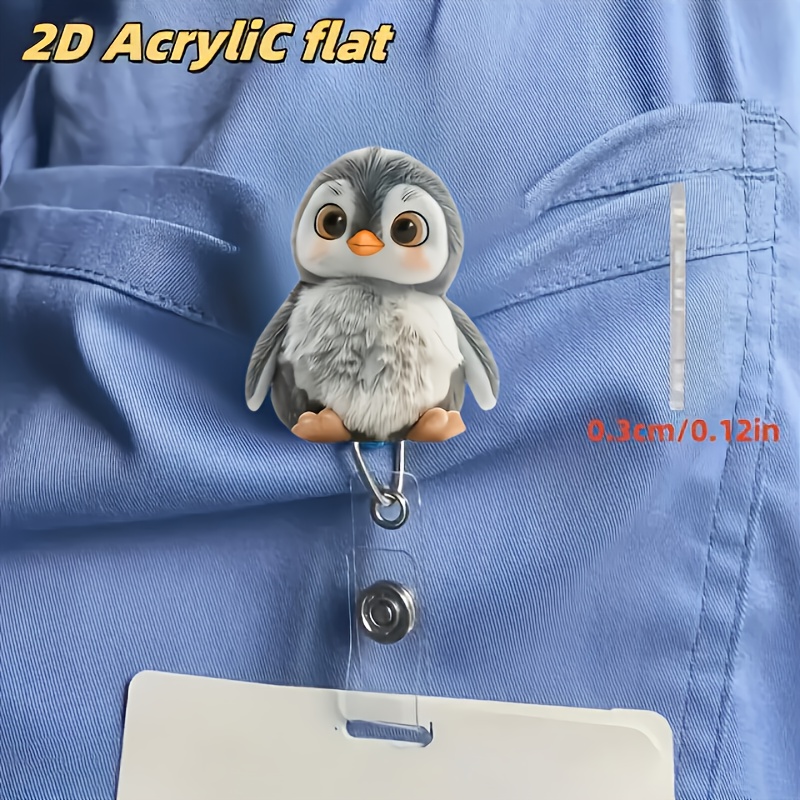 1PC Cute Cat Retractable Badge - School Supplies ulasan dan harga