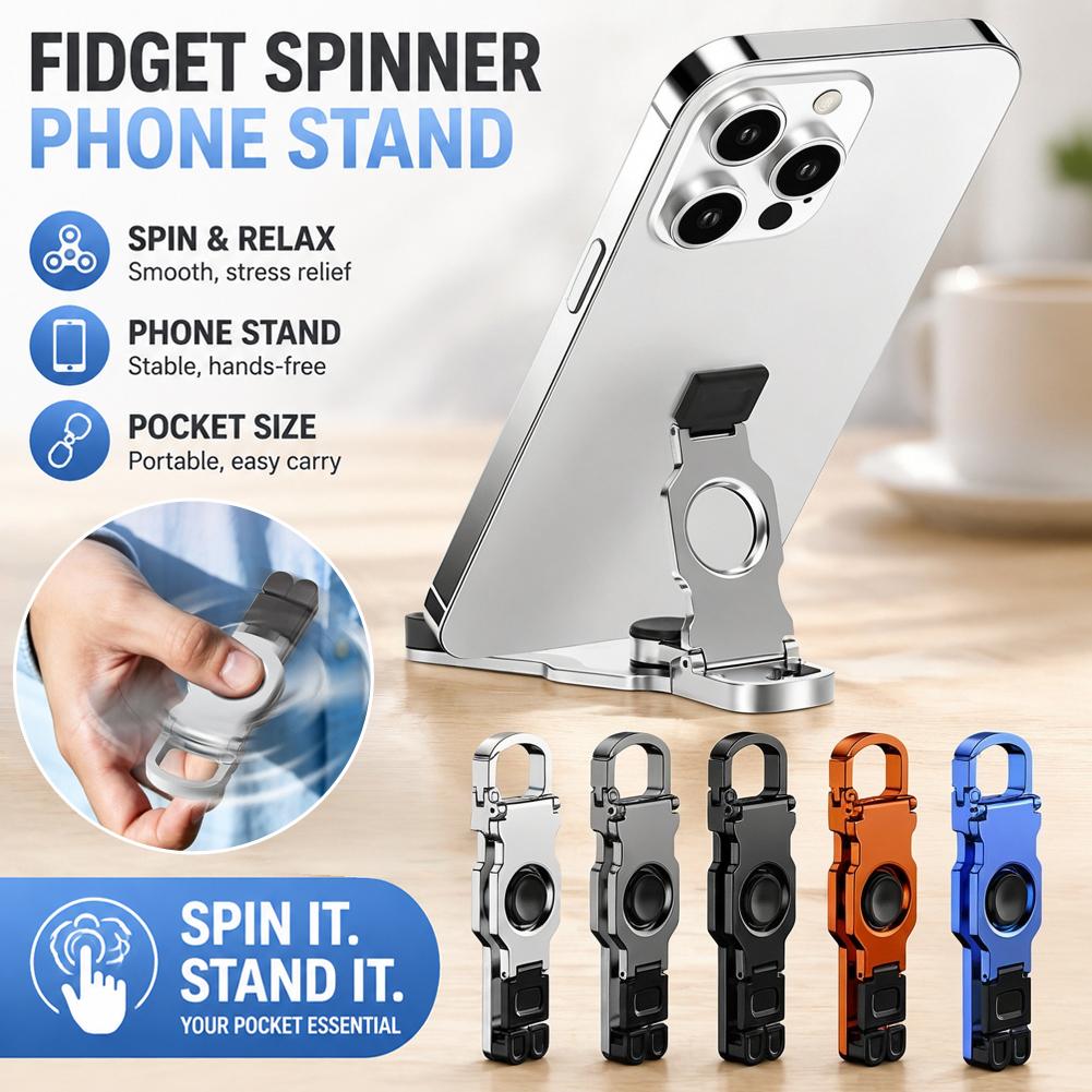 Metal Fidget Spinner Desk Phon - Desk Accessories ulasan dan harga