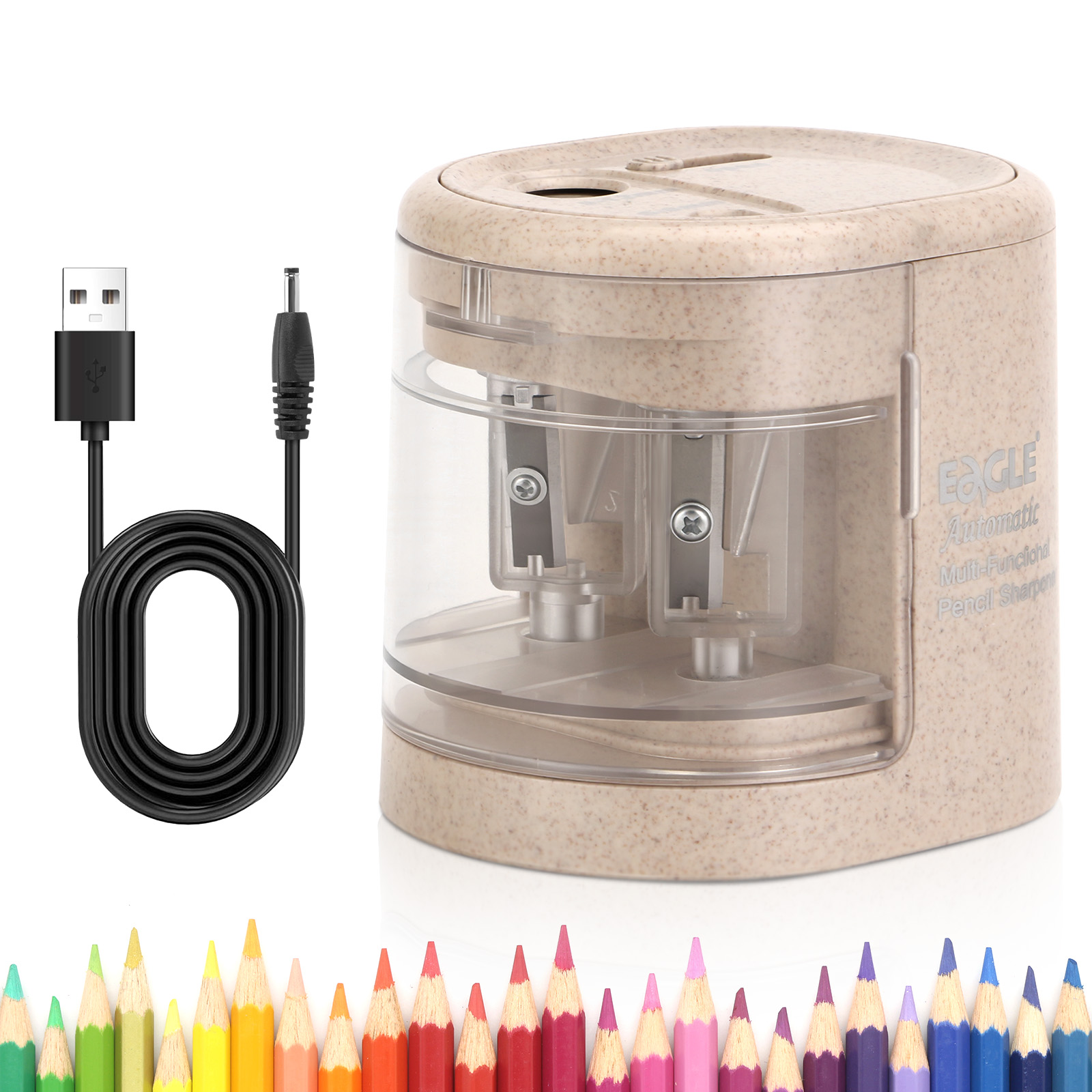 EAGLE Automatic Electric Penci - Electric Pencil Sharpener Usb ulasan dan harga