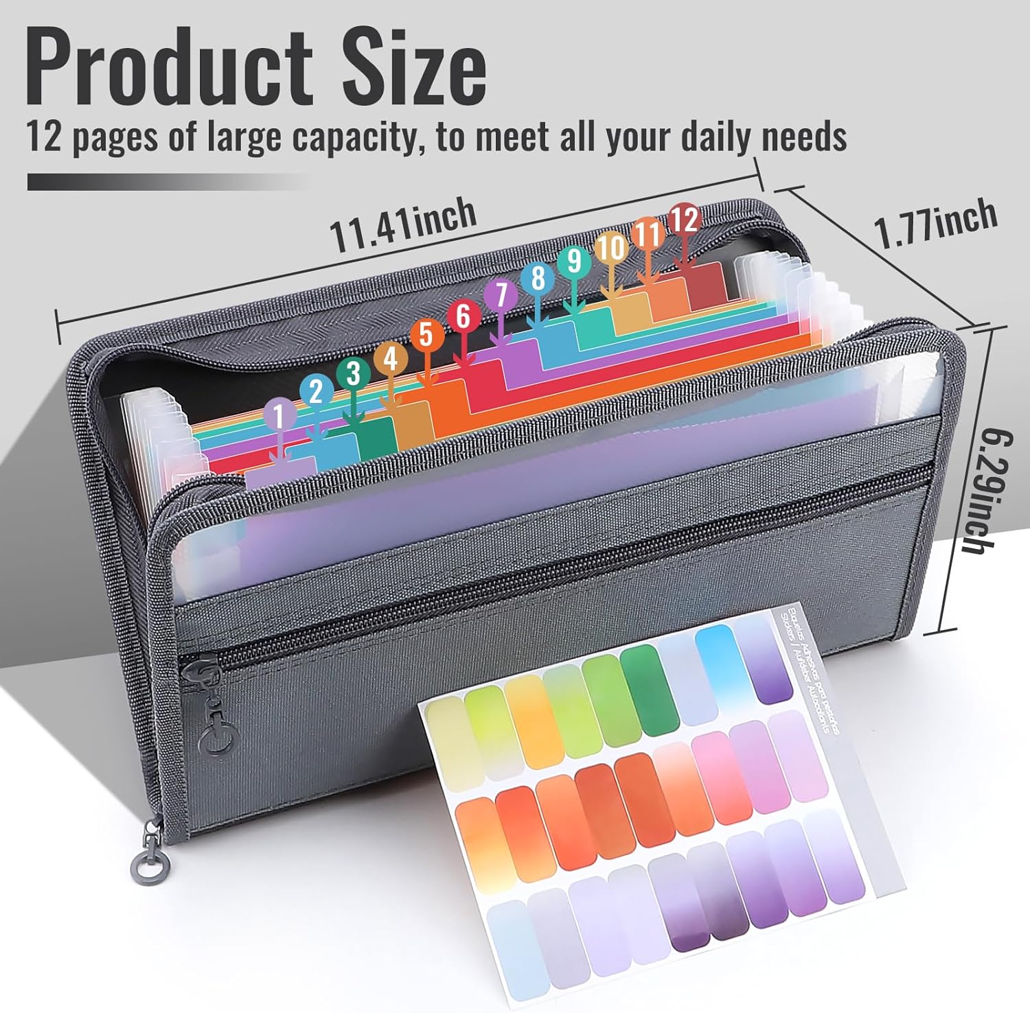 Small Accordion A6 File Organi - Expandable Accordion File Folder 13 Pockets ulasan dan harga