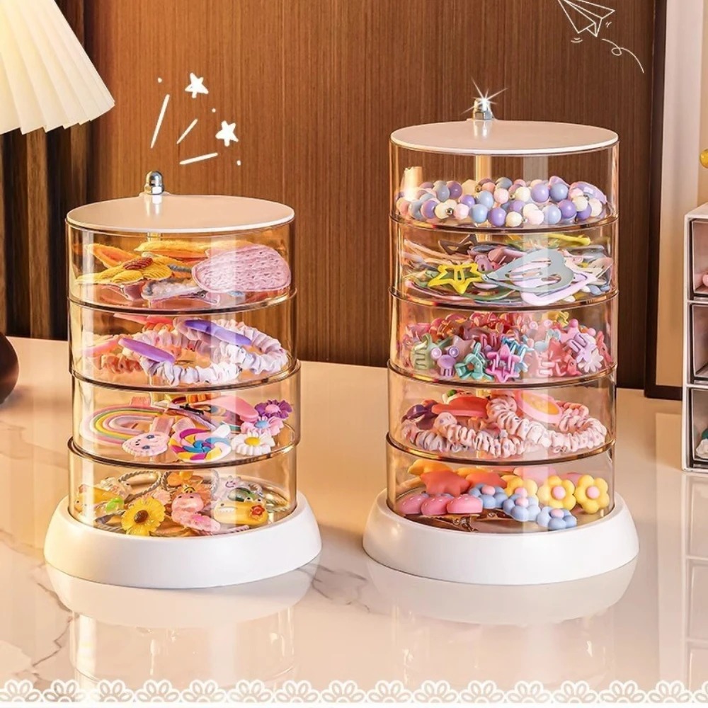 360 Rotating Clear Hair Access - Desk Accessories ulasan dan harga
