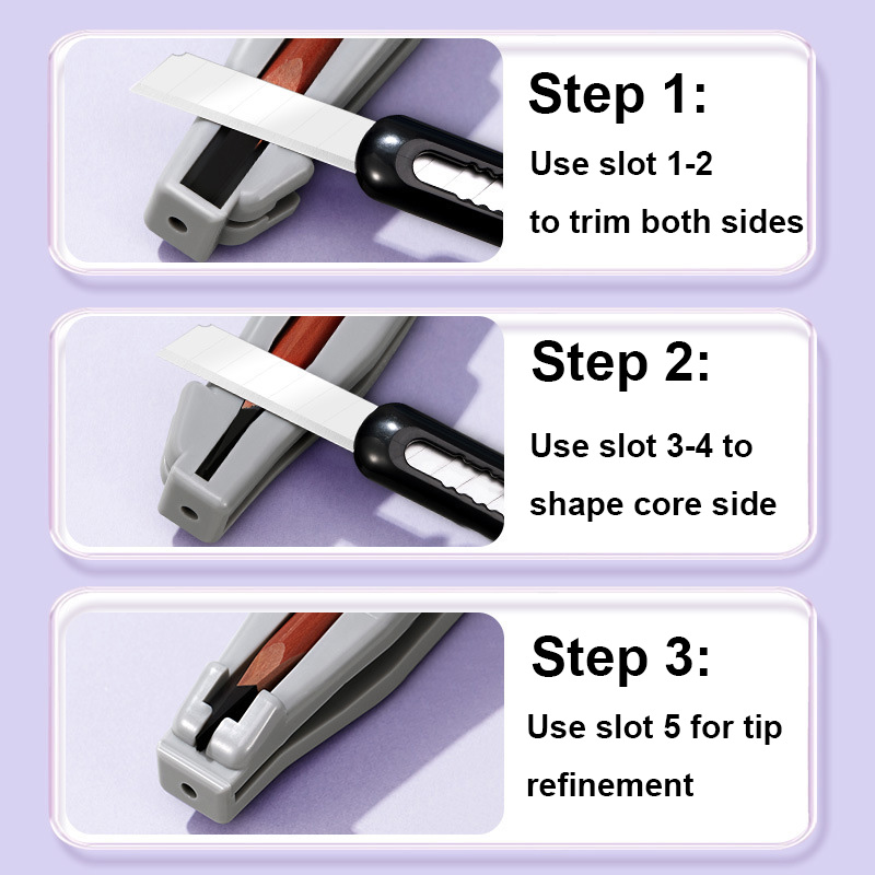 Wooden Eyebrow Pencil Sharpene - Stationery ulasan dan harga