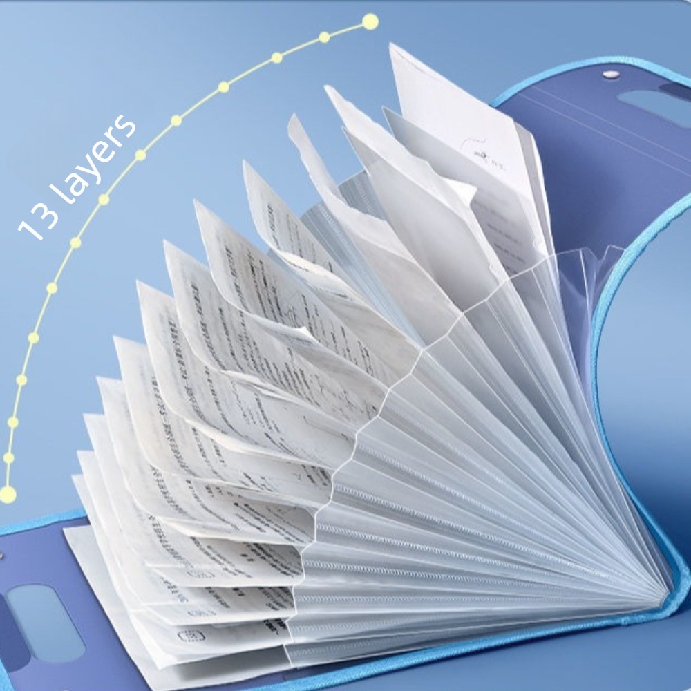 Translucent Accordion File Fol - Expandable Accordion File Folder 13 Pockets ulasan dan harga