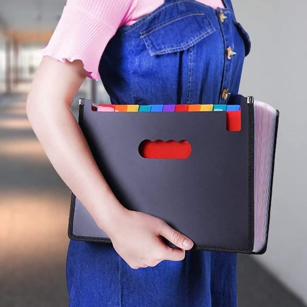 Portable 13/25 Pockets Expandi - Expandable Accordion File Folder 13 Pockets ulasan dan harga