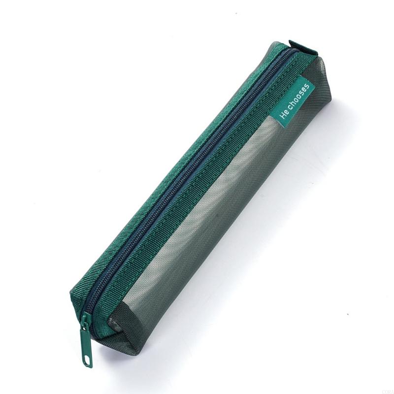 CORA Clear Mesh Pencil Case Se - Clear Mesh Pencil Pouch For Exam ulasan dan harga