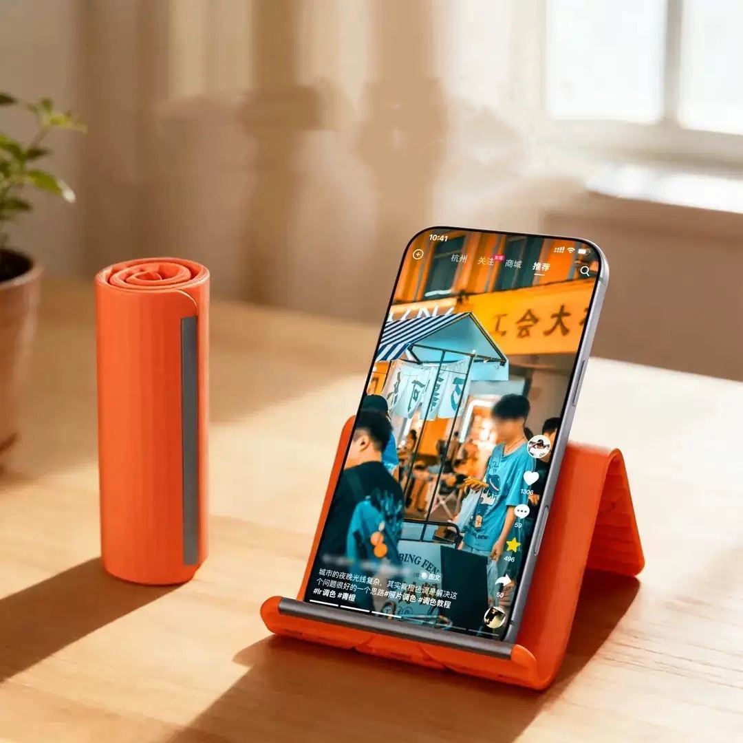 Lazy Portable Phone Stand Sili - Desk Accessories ulasan dan harga