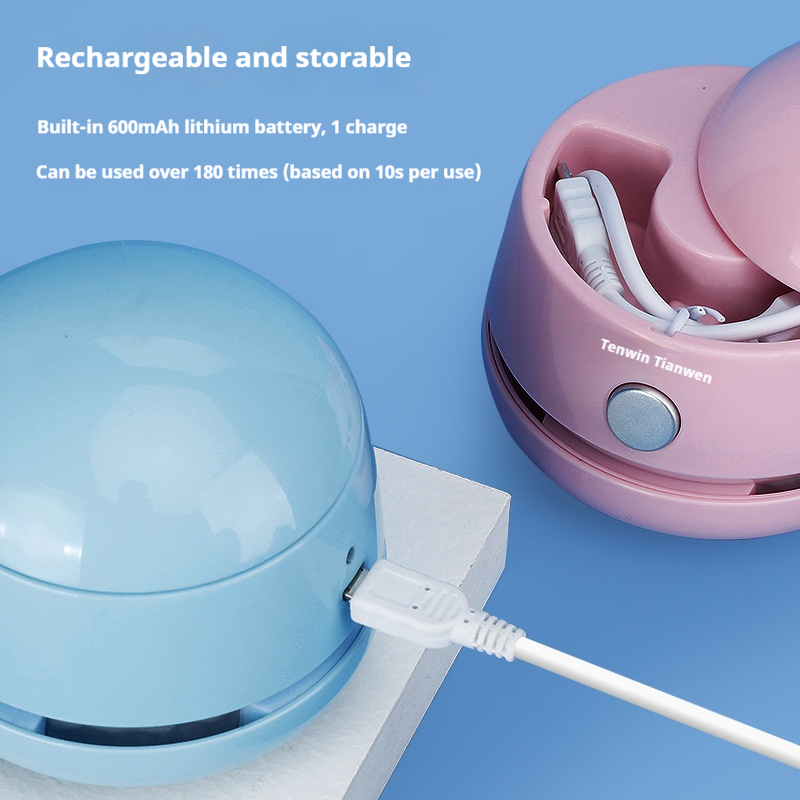 Tenwin Mini Handheld Desktop V - Mini Desktop Vacuum Cleaner For Eraser Dust ulasan dan harga