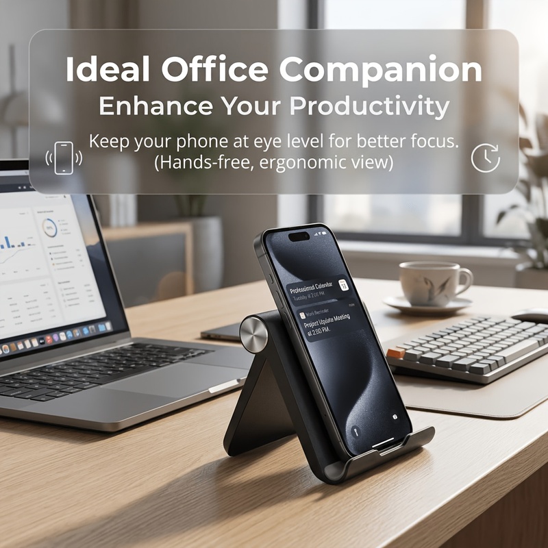Foldable Phone Stand Holder Po - Desk Accessories ulasan dan harga
