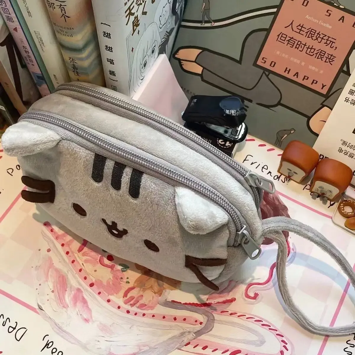 Kawaii Pusheen Fat Cat Cartoon - Stationery ulasan dan harga