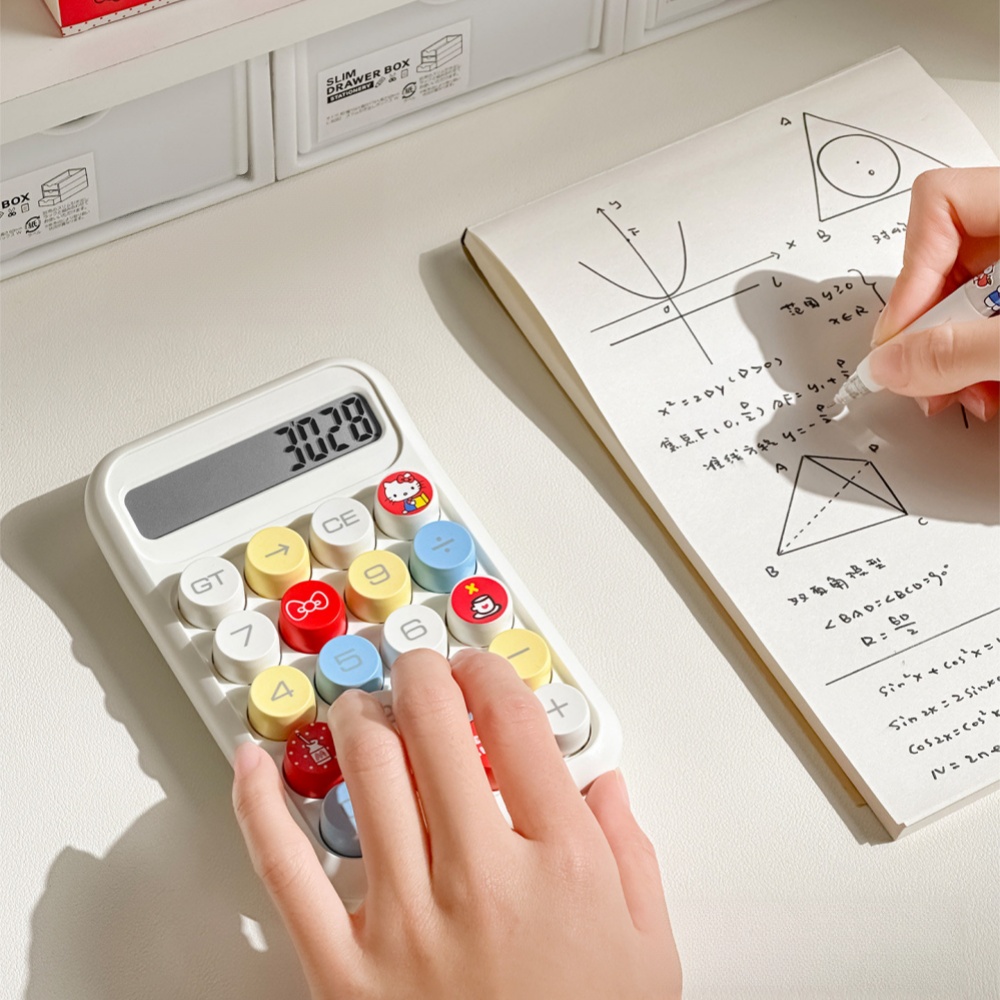 1Pc Hello Kitty Calculator Cut - Scientific Calculator For Secondary School ulasan dan harga