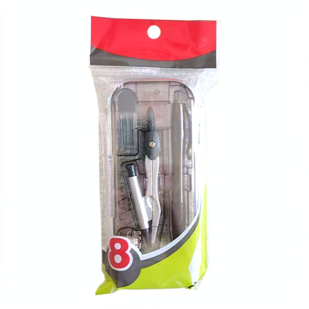 Math Geometry Tool Kit Student - Math Geometry Set With Compass ulasan dan harga