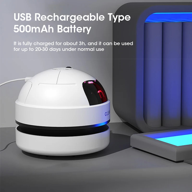 Mini USB Rechargeable Desktop  - Mini Desktop Vacuum Cleaner For Eraser Dust ulasan dan harga