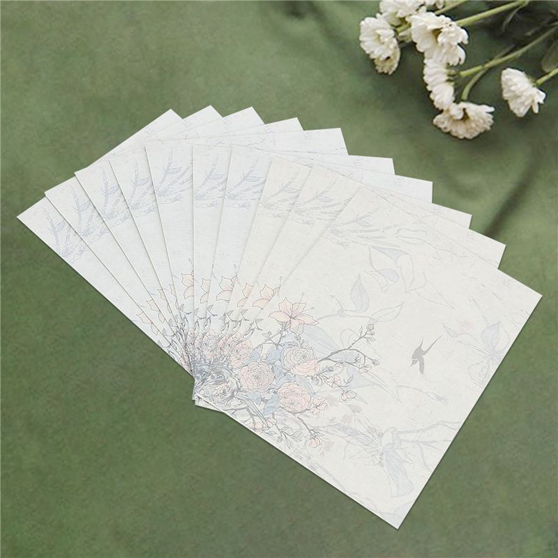 N82R 40 Sheet Vintage Statione - Stationery ulasan dan harga