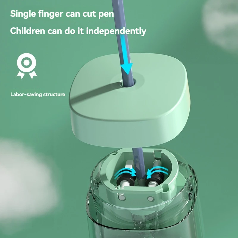 Deli VA3 Green USB battery dua - Electric Pencil Sharpener Usb ulasan dan harga