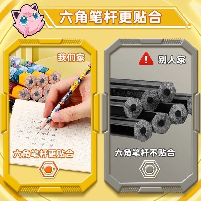 Pokémon Wooden Pencil for Elem - Writing Tools ulasan dan harga