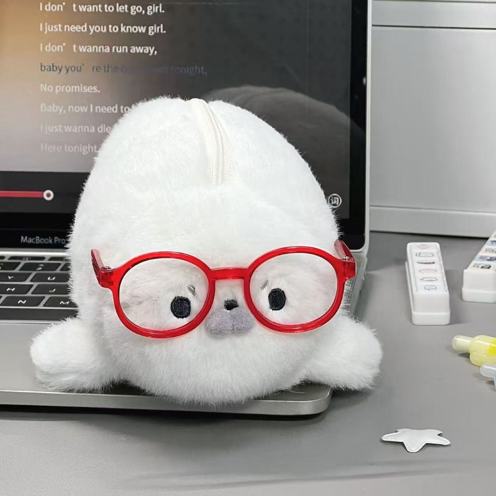 Funny Seal Doll Pencil Case La - Aesthetic Large Pencil Case Pouch ulasan dan harga