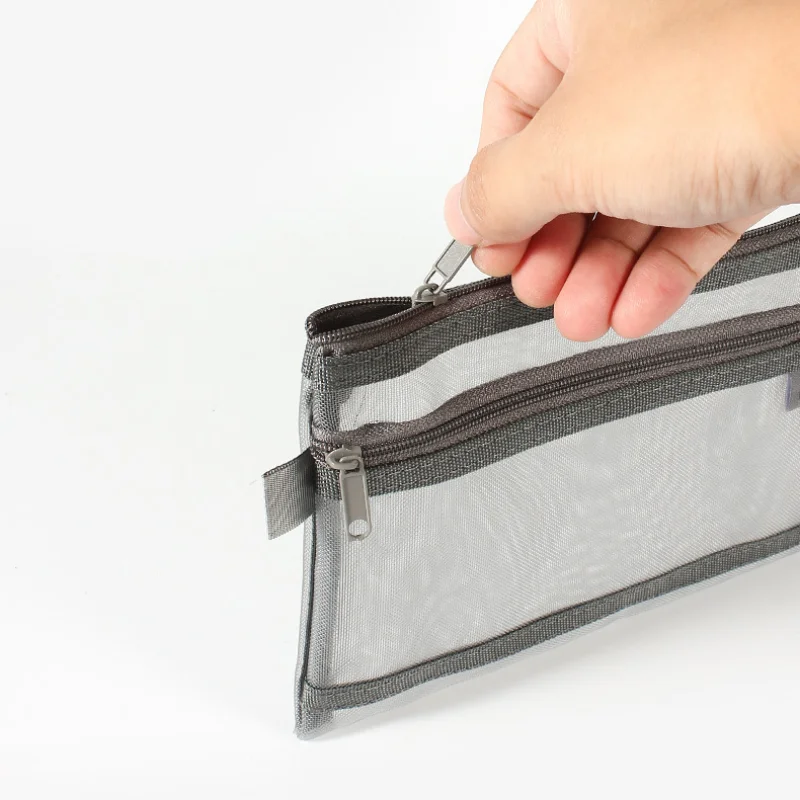 A6 Clear Nylon Mesh Stationery - Clear Mesh Pencil Pouch For Exam ulasan dan harga