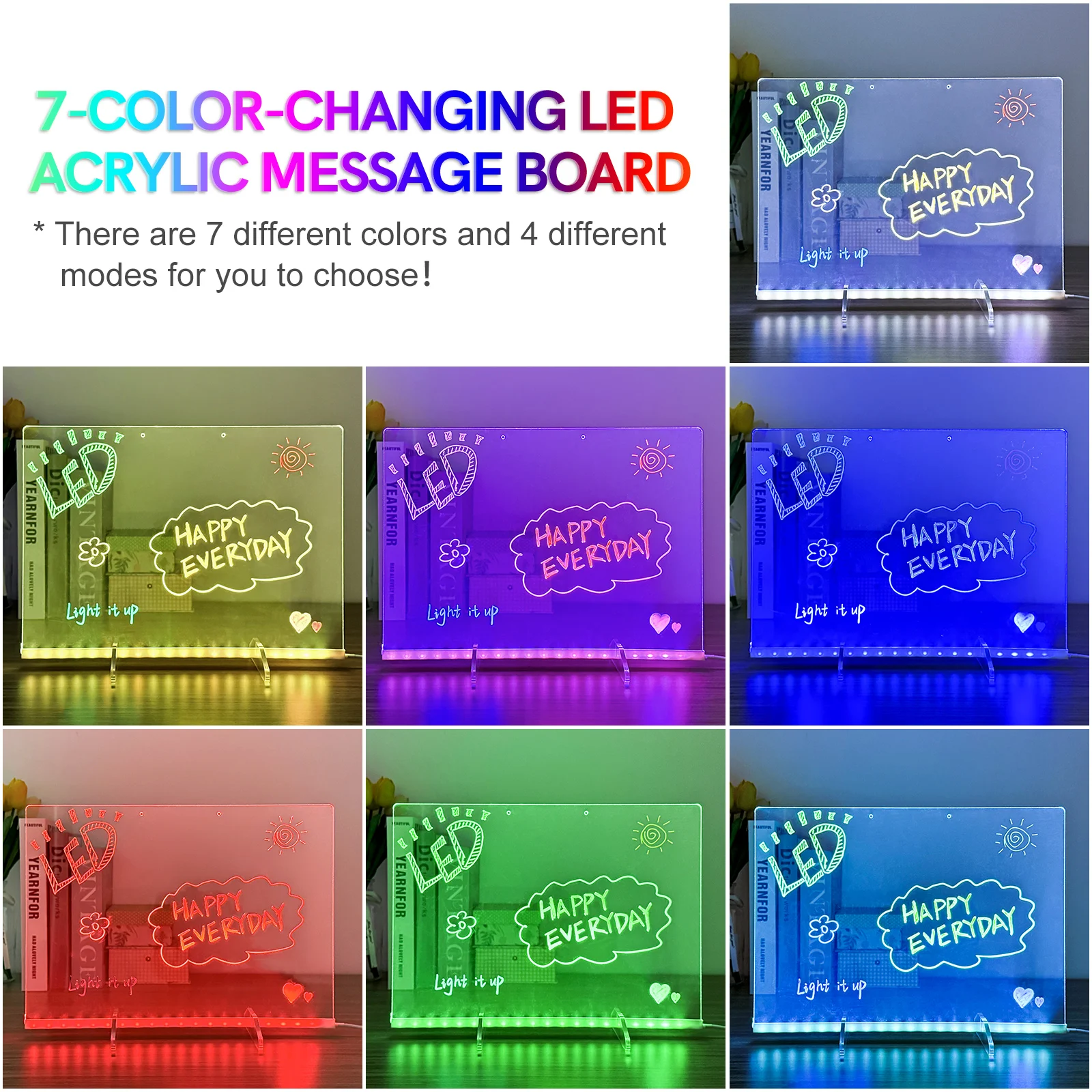2 in 1 LED Writing Drawing Mes - Writing Tools ulasan dan harga