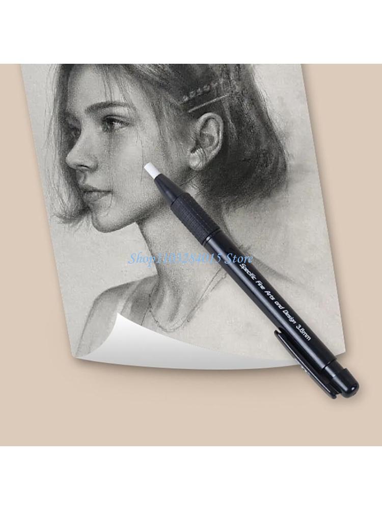 R6FF Retractable Clicks Eraser - Retractable Eraser Pen Click ulasan dan harga