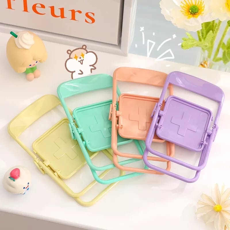 Cute Chair Phone Holder Stand  - Desk Accessories ulasan dan harga