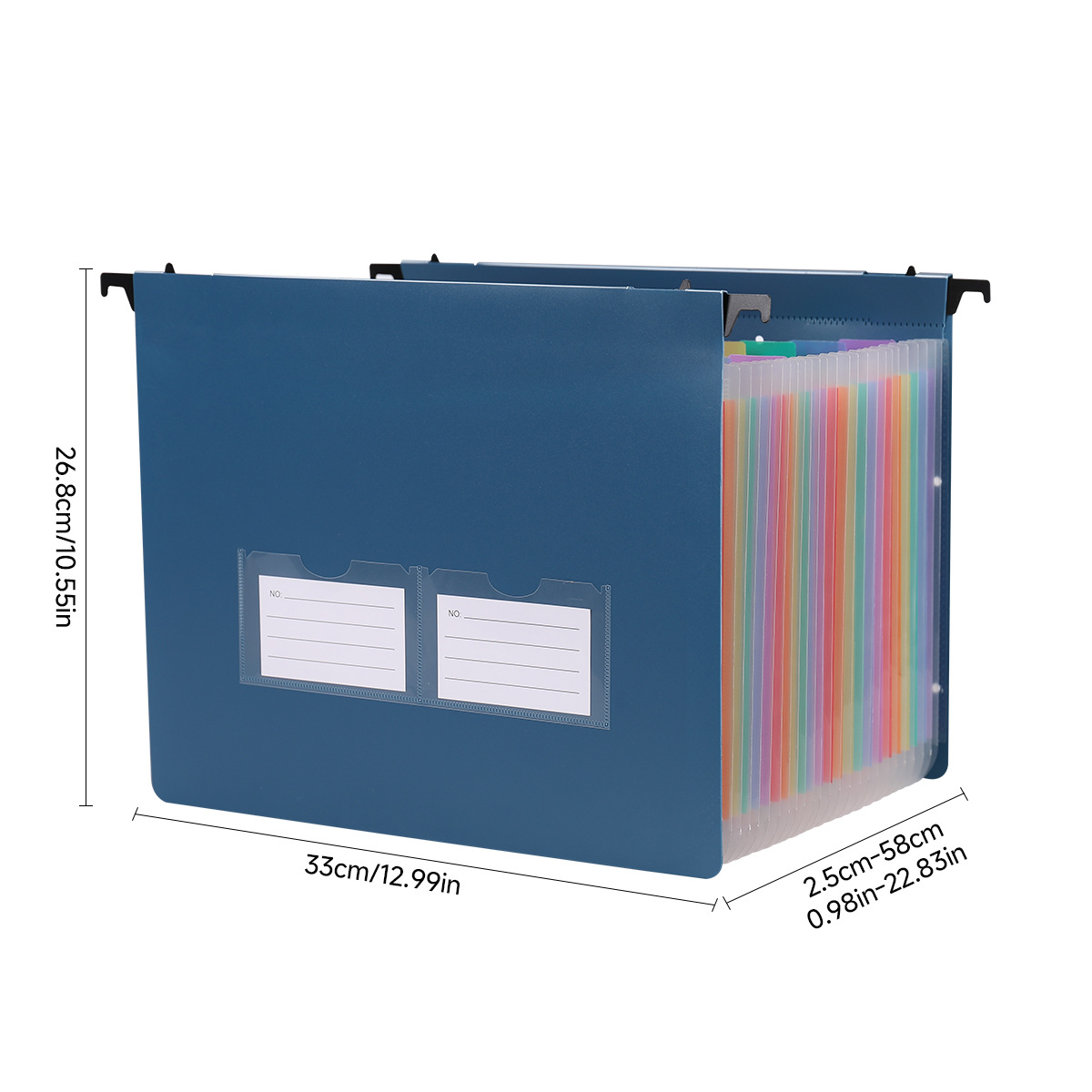 Hanging Accordion File Folder  - Expandable Accordion File Folder 13 Pockets ulasan dan harga