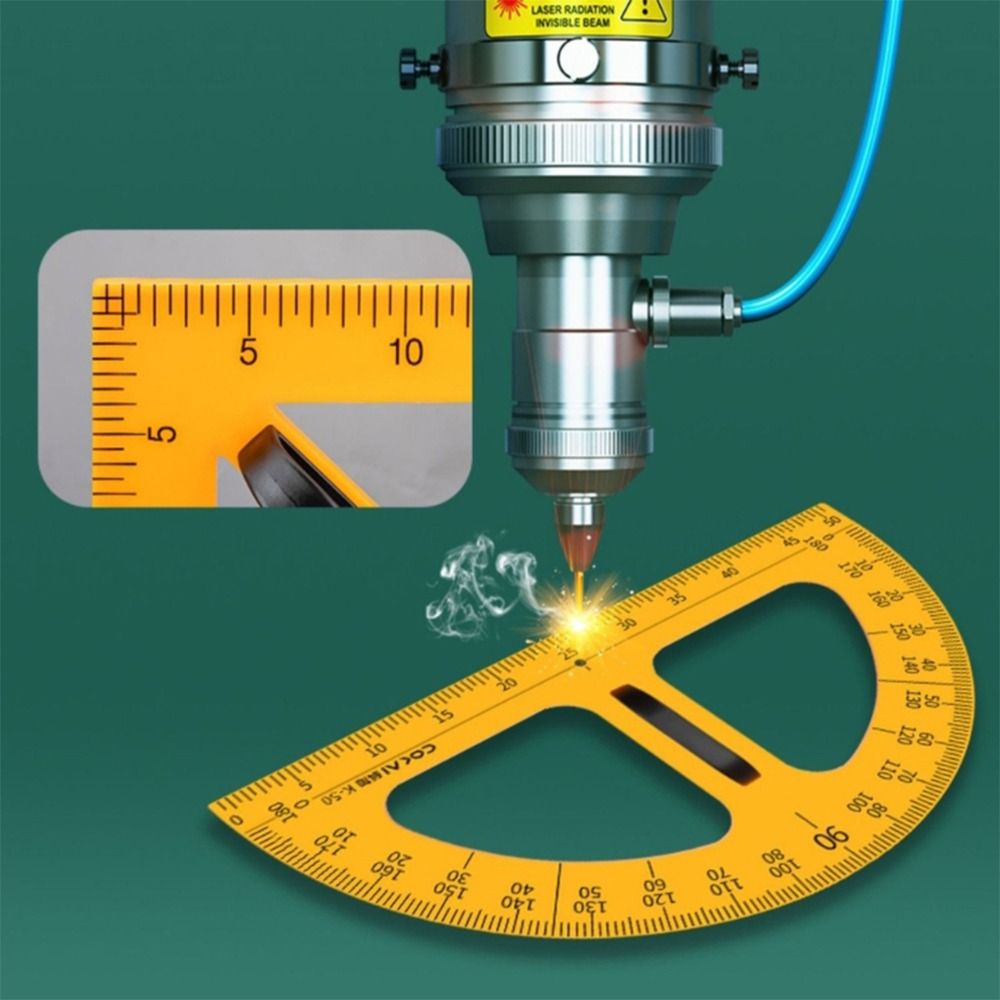 Durable Large Triangular Ruler - Math Geometry Set With Compass ulasan dan harga
