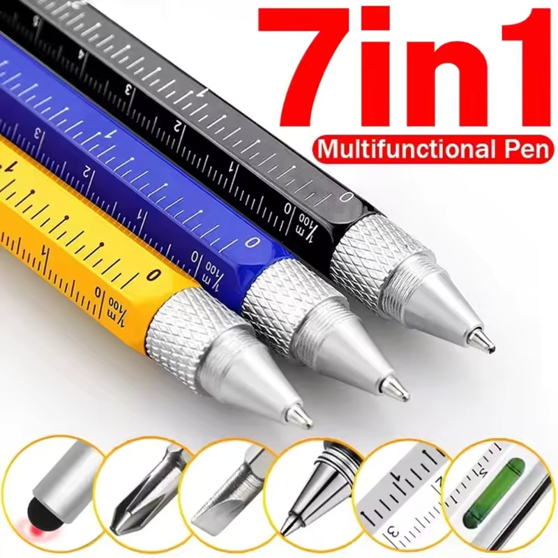 7 in 1 Multifunctional Pen Tou - Writing Tools ulasan dan harga