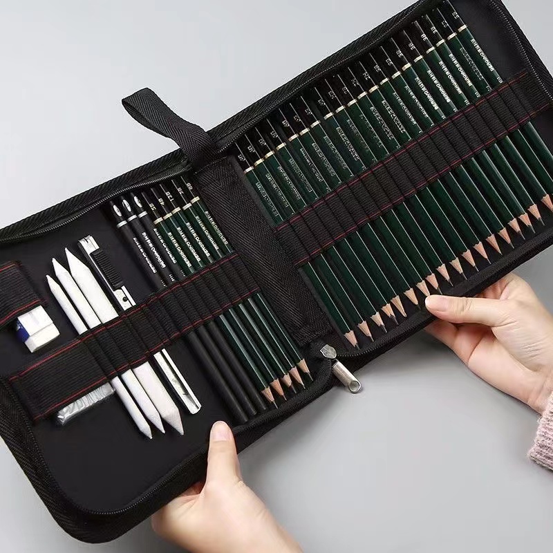 36/48/72 Pencil Case School Su - Aesthetic Large Pencil Case Pouch ulasan dan harga
