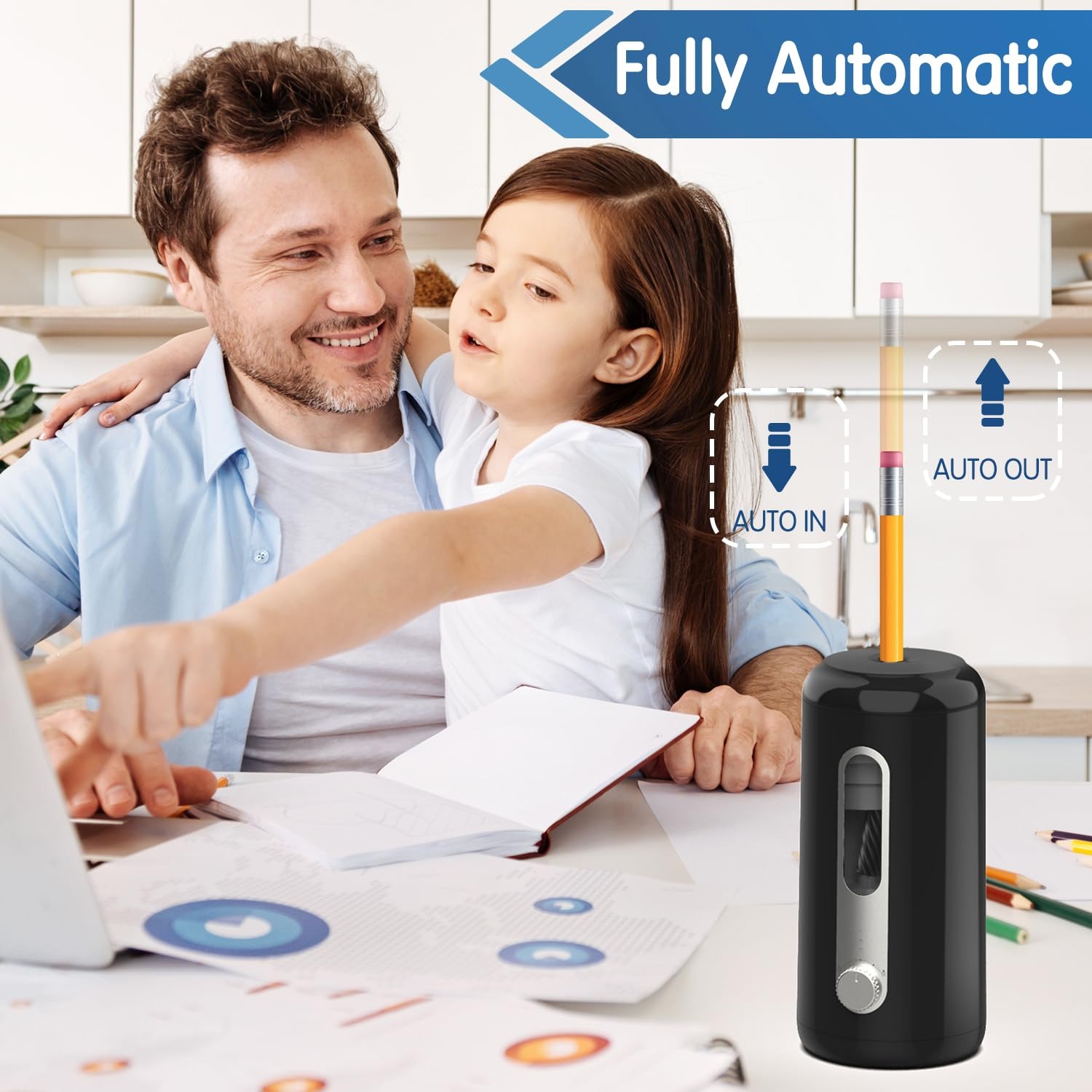 Deli Electric Pencil Sharpener - Electric Pencil Sharpener Usb ulasan dan harga