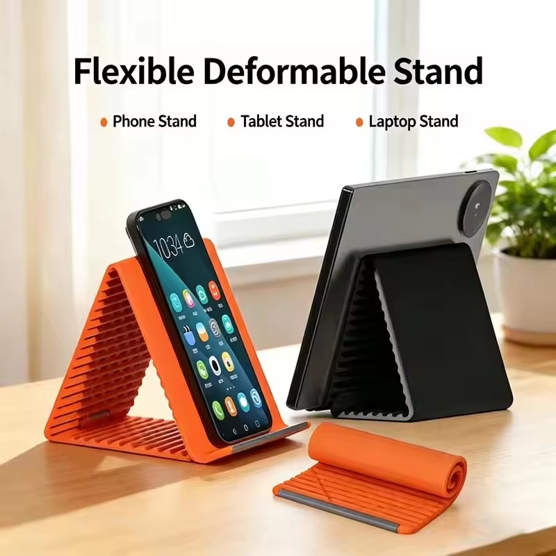 Lazy Portable Phone Stand Sili - Desk Accessories ulasan dan harga