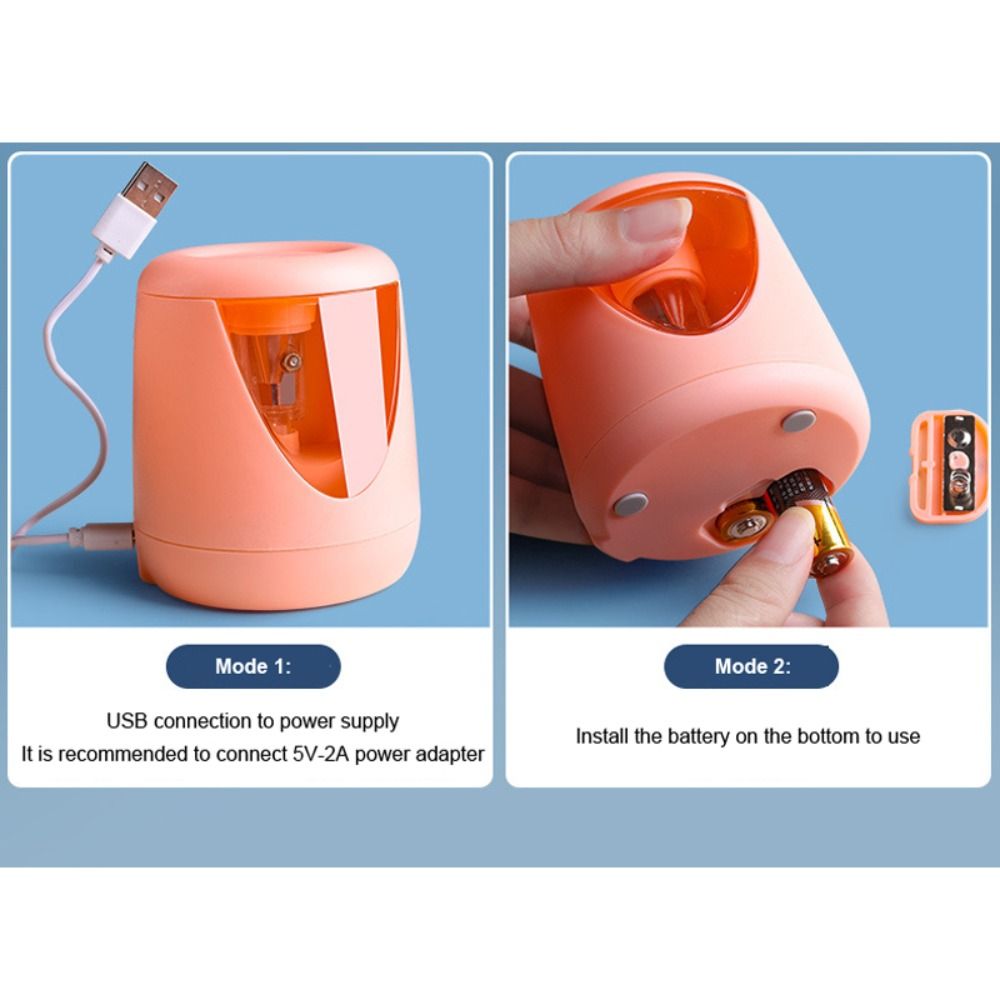 Battery/USB/Charging Office Sc - Electric Pencil Sharpener Usb ulasan dan harga